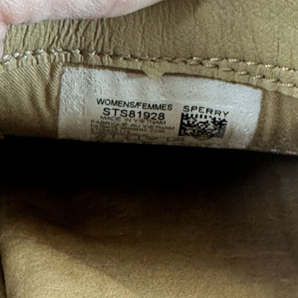 Sperry Womens Brown Leather Loafer Shoes Size 7M Classic Moc Toe Slip-On Casual - Picture 4 of 11